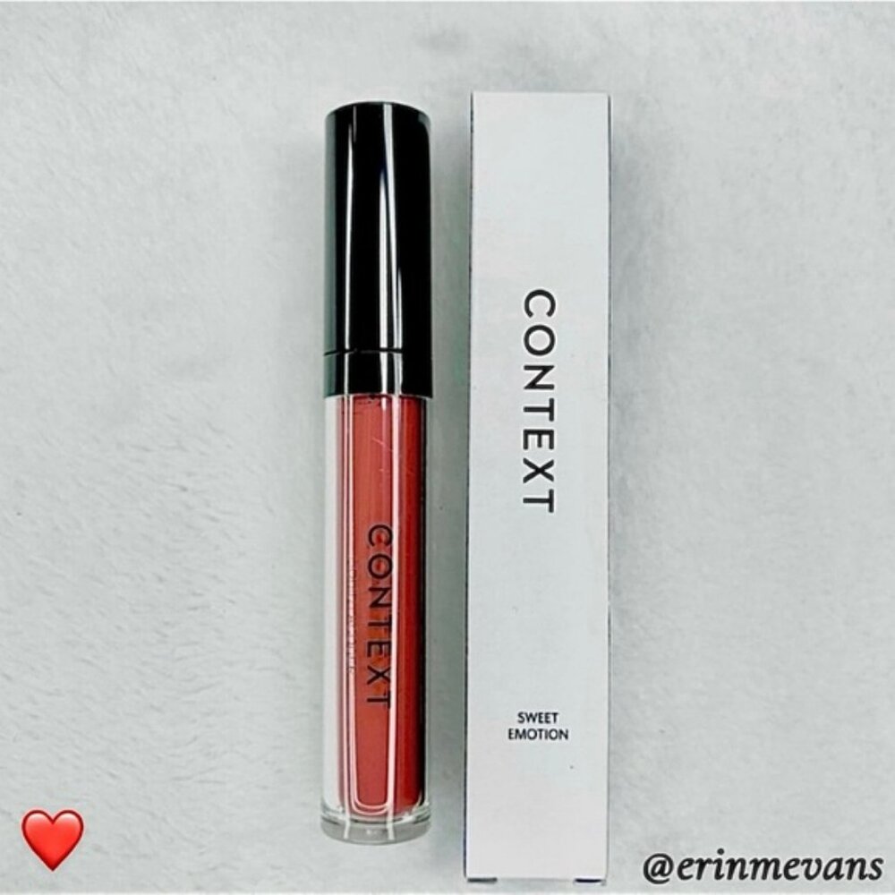 Context Skin Sweet Emotion Liquid Lacquer Matte Lipstick Full Size New